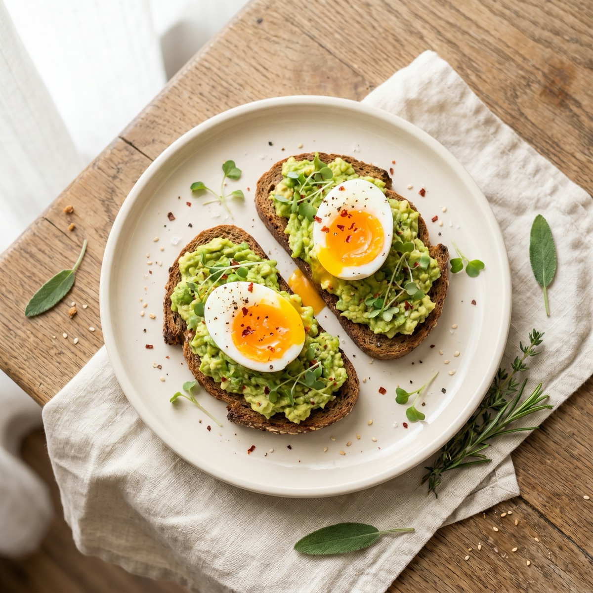 Avocado-Toast — glutenfreies Rezept
