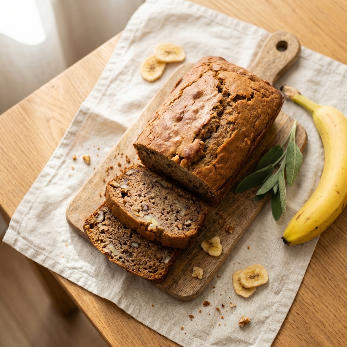 Glutenfreies Bananenbrot — glutenfreies Rezept