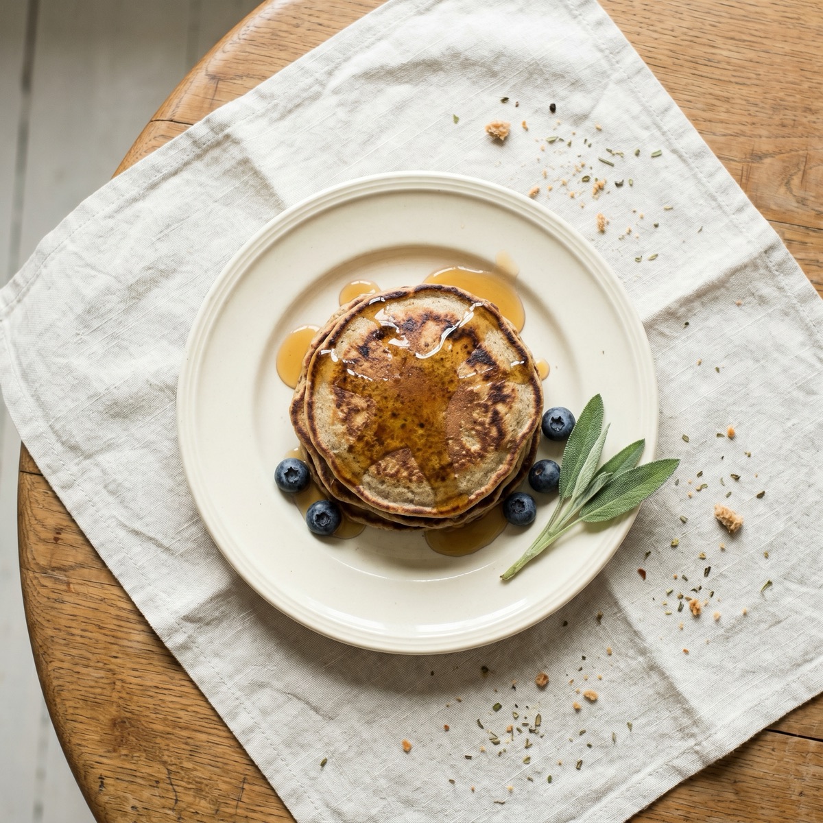 Buchweizen-Pfannkuchen — glutenfreies Rezept