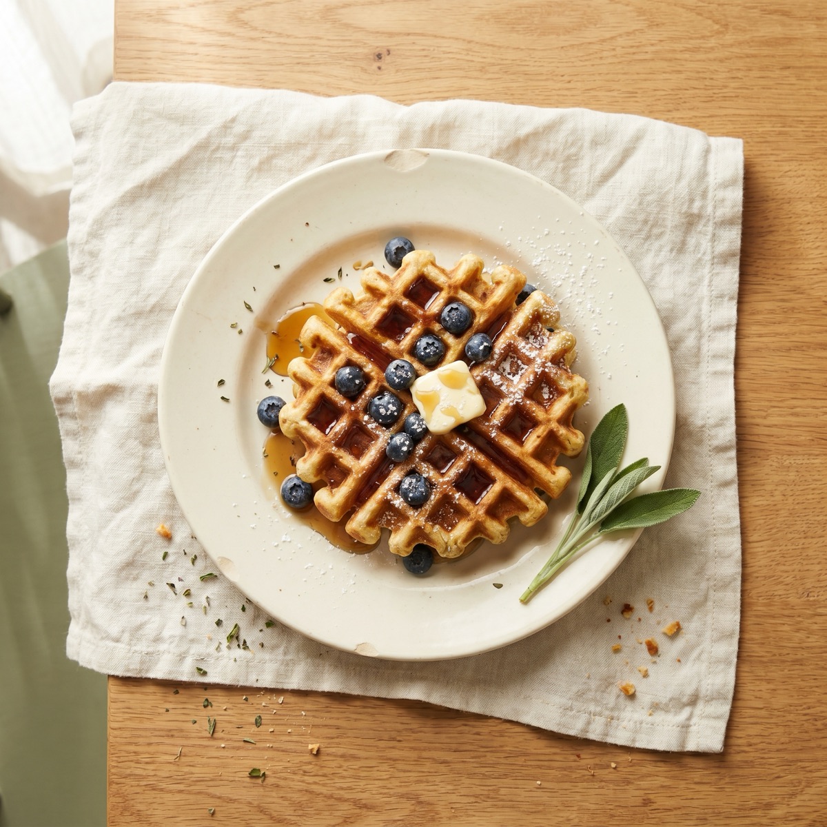 Glutenfreie Waffeln — glutenfreies Rezept
