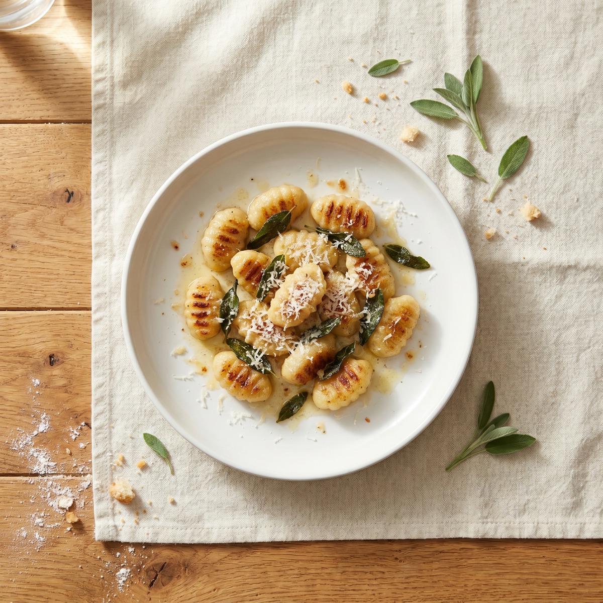 Selbstgemachte Gnocchi mit Salbei-Butter — glutenfreies Rezept
