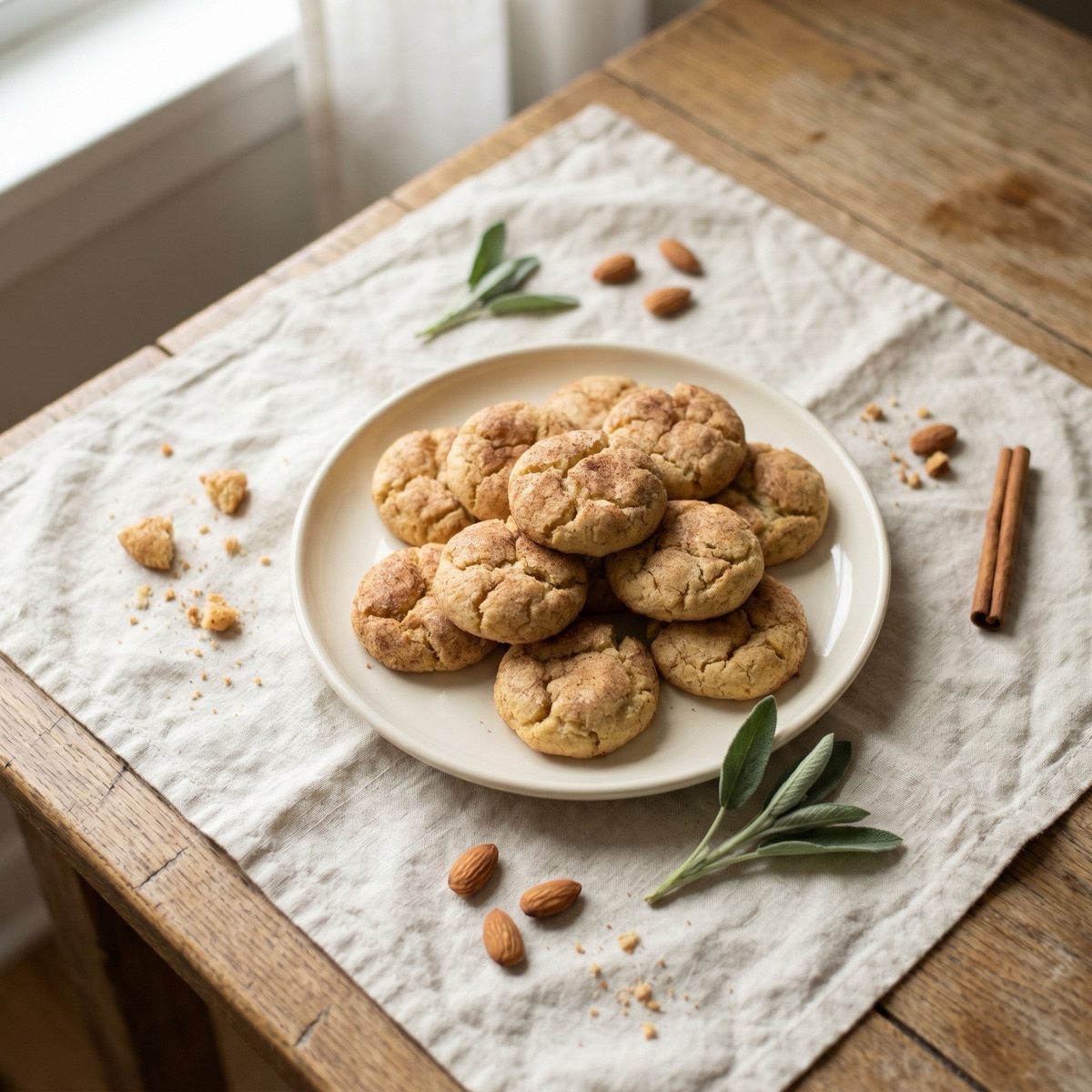 Mandel-Zimt-Kekse — glutenfreies Rezept