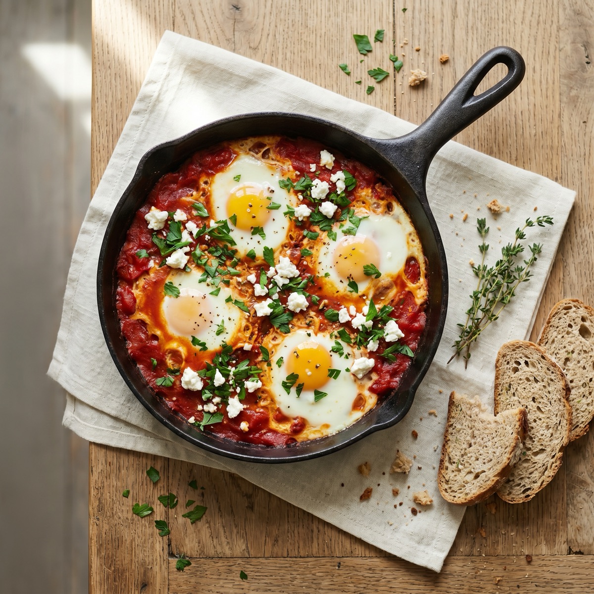 Shakshuka — glutenfreies Rezept